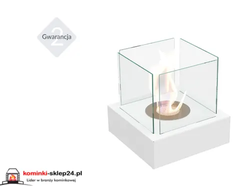 biokominek TANGO 3 biały