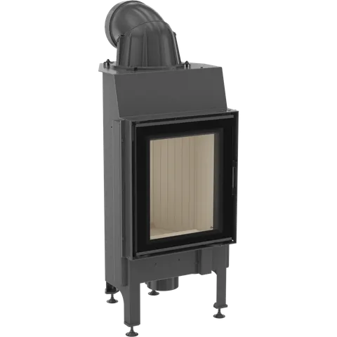 wkład kominkowy Nadia 8 z acumotte + dolot, moc 3-9kw