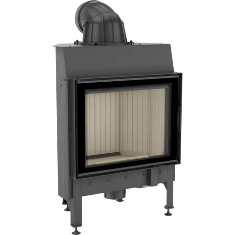 wkład kominkowy Nadia 10 z acumotte + dolot, moc 5-12,5kw