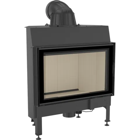 wkład kominkowy Nadia 12 z acumotte + dolot, moc 8-16kw