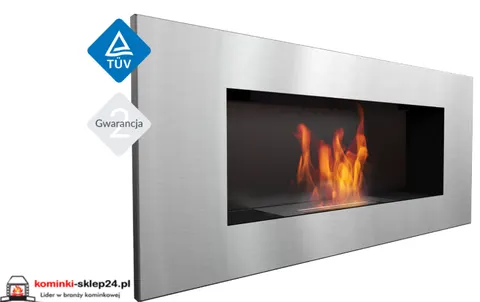 Biokominek DELTA 2 szlifowany z certyfikatem TÜV