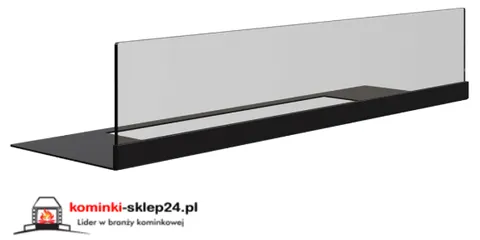 Przeszklenie biokominka BRAVO 2