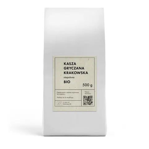 Kasza Gryczana Krakowska Niepalona BIO 500 g The Planet