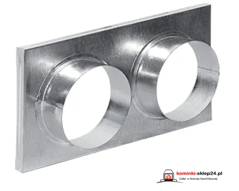 Przyłącze do kratki 17/30 fi 2x125