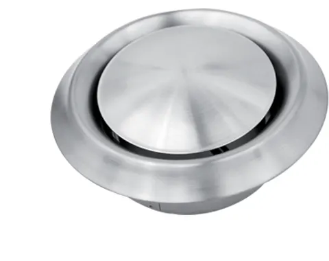 Anemostat stalowy fi 125