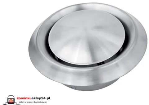 Anemostat stalowy fi 150