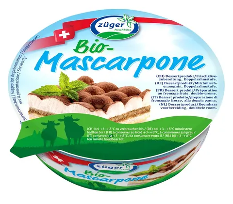 MASCARPONE BIO 250 g - ZUGER