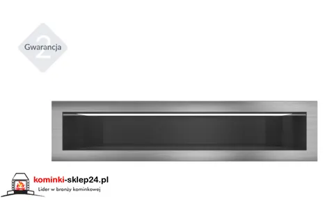 kratka kominkowa luft 90x400 mm - szlifowany