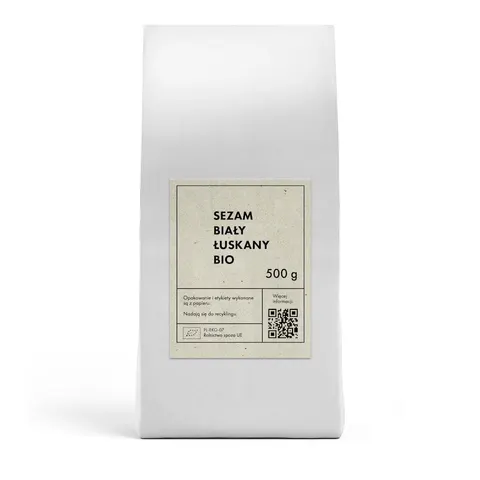 Sezam Biały Łuskany BIO 500g The Planet