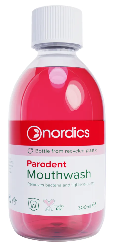 Płyn Do Płukania Jamy Ustnej Parodent 300ml Nordics