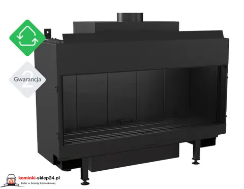 wkład kominkowy LEO 100 na gaz techniczny LPG 4,3-9,2 kW