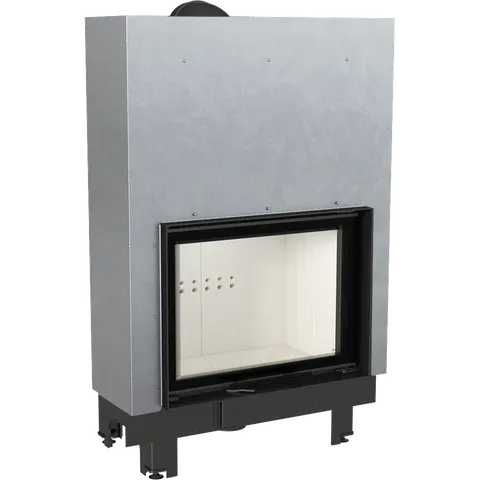 wkład kominkowy MBA 17 gilotyna (szyba podnoszona do góry) z acumotte + dolot moc 8-21 kw (1)