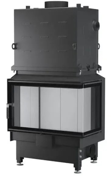 Wkład Kominkowy z Płaszczem Wodnym Unico Nemo 4B Topeco Raster 22kW