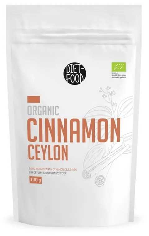 Cynamon Cejloński Mielony BIO 100 g Diet-Food