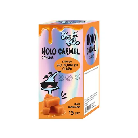 Karmelki Toffi bez Dodatku Cukrów Bezglutenowe 90 g Joe Glow