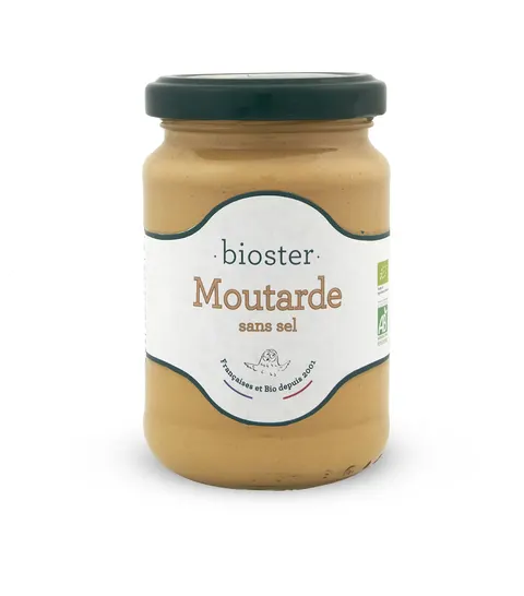 Musztarda bez Dodatku Soli BIO 200 g Bioster