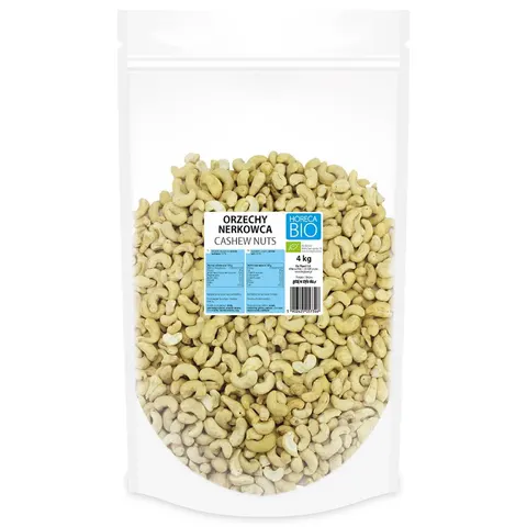 Orzechy Nerkowca BIO 4 kg Horeca