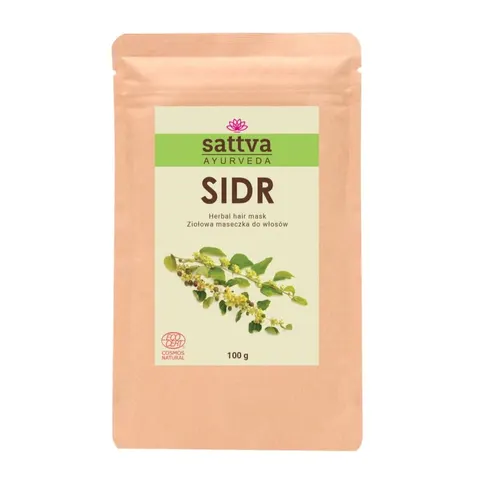 MASECZKA ZIOŁOWA DO WŁOSÓW SIDR ECO 100 g - SATTVA (AYURVEDA)