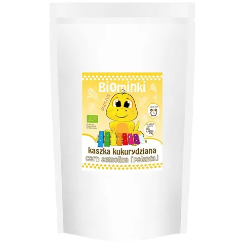 Kaszka Kukurydziana bez Dodatku Cukrów BIO 500 g Biominki