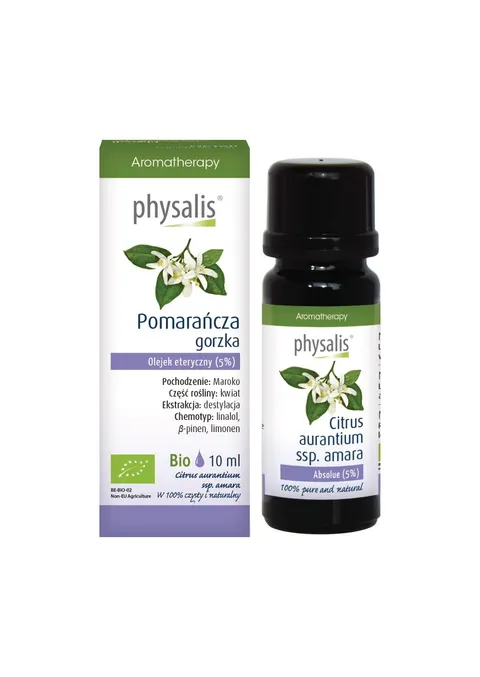 Olejek Eteryczny Neroli BIO 10 ml Physalis