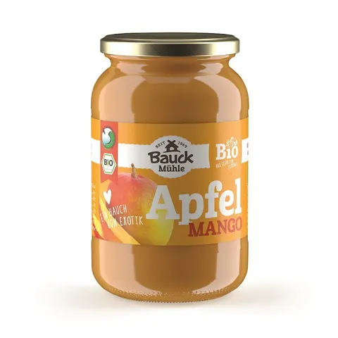 Mus Jabłko - Mango Bez Dodatku Cukrów BIO 360g Bauck Muhle