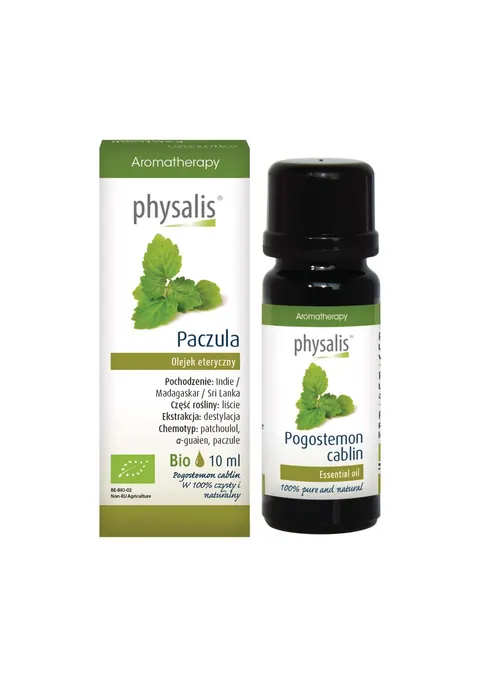Olejek Eteryczny Paczula BIO 10ml Physalis