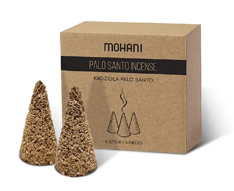 Kadzidełka Stożkowe Palo Santo 20 g Mohani
