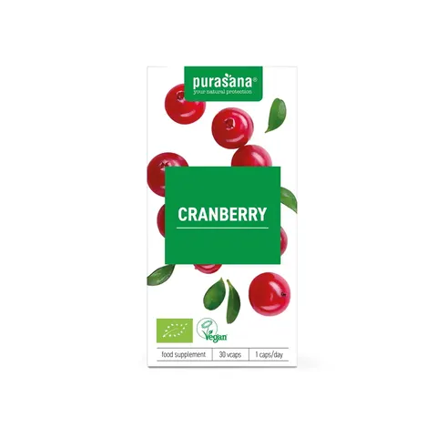 Żurawina BIO 360 mg 30 Kapsułek Purasana