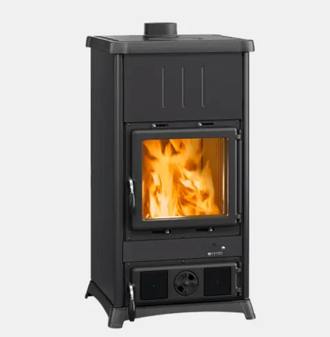 La Nordica FEDORA.16 STEEL 8,3 kW piec wolnostojący koza czarny antracyt stal