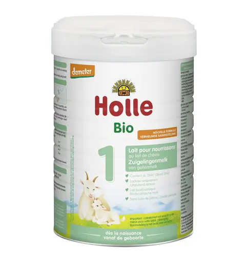 Mleko Kozie 1 Początkowe dla Niemowląt Demeter BIO 800g Holle
