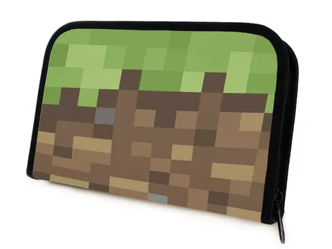 Piórnik Dwuklapowy Rozkładany Pixel