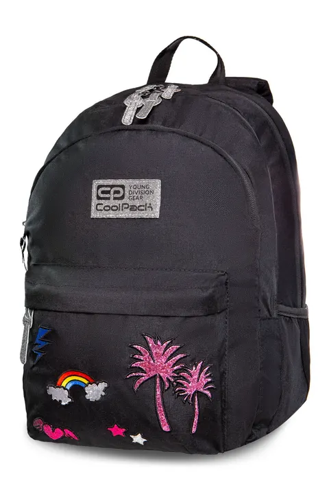 Plecak Coolpack Hippie Badges Sparkling Grey