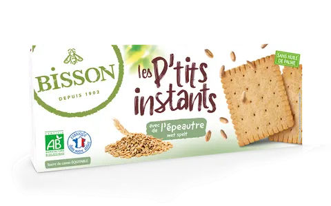 Herbatniki Zbożowe BIO 155g Bisson
