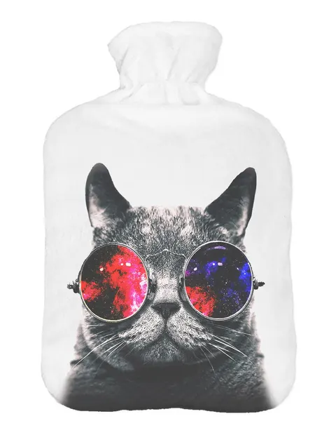 Termofor ze sweterkiem 2 litrowy Galaxy Cat