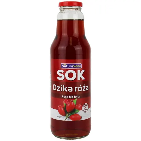 Sok z Dzikiej Róży 100% 750ml Naturavena
