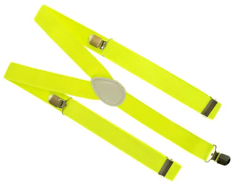 Szelki dziecięce neon yellow