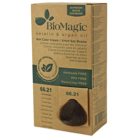 Farba do Włosów Mroźna Czekolada 250 g Biomagic