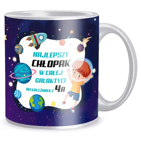 Kubek Najlepszy Chłopak Kosmos