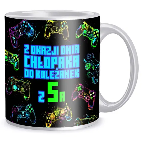 Kubek z okazji Dnia Chłopaka Gamer