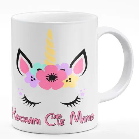 Kubek okazjonalny Kocham Cię Unicorn