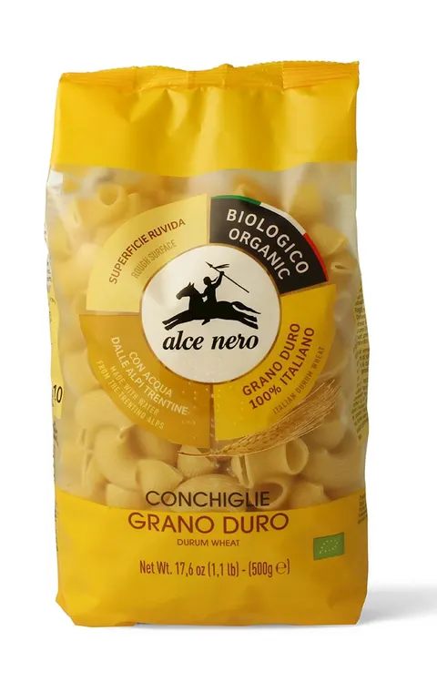 Makaron (Semolinowy) Conchiglie BIO 500g Alce Nero