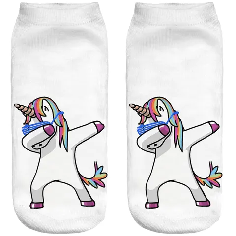 Śmieszne skarpetki damskie Stopki Unicornss