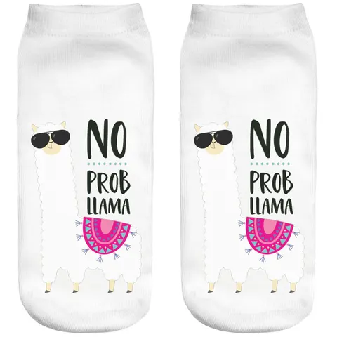 Śmieszne skarpetki damskie Stopki No problama