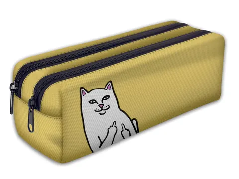 Piórnik szkolny podwójny tuba Fuck Kitty