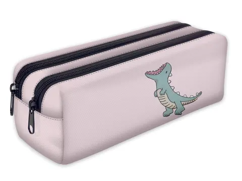 Piórnik szkolny podwójny tuba Dino sweet