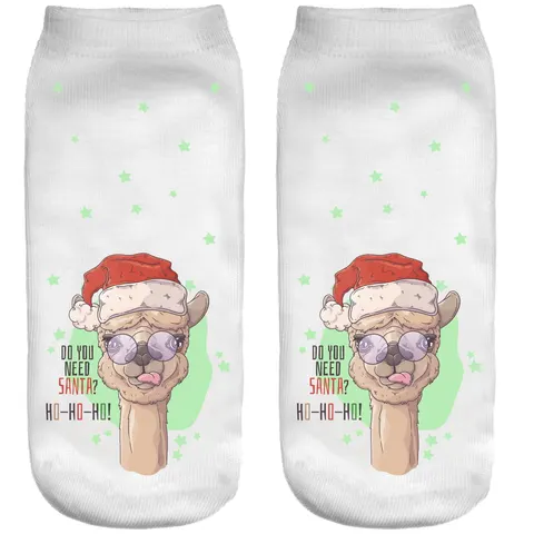 Stopki świąteczne Do you need Santa lama