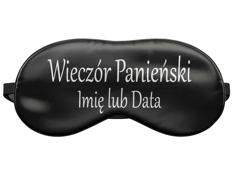 Opaska na oczy do spania Wieczór Panieński