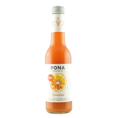 Napój Pomarańczowy Tarocco Bez Dodatku Cukrów BIO 330 ml Pona