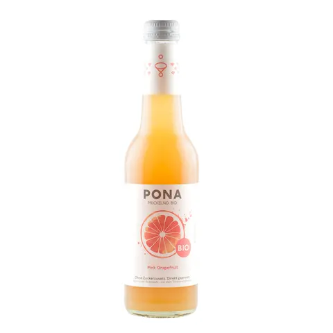 Napój Różowy Grejpfrut Bez Dodatku Cukrów BIO 330 ml Pona