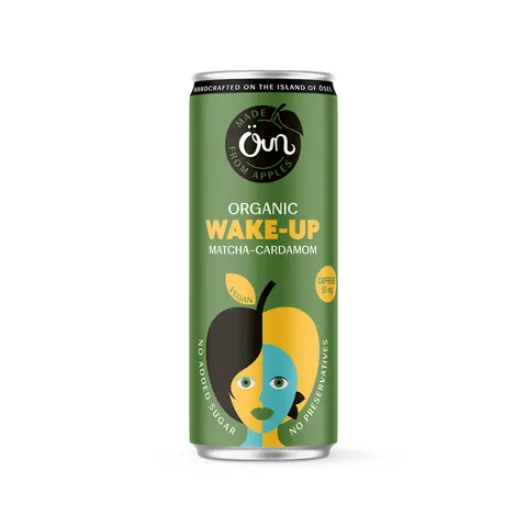 Napój na Pobudzenie Matcha - Kardamon Bez Dodatku Cukrów BIO 250 ml Öun